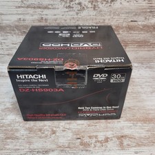 Hitachi DZ-HS903A DVD HDD Hybrid Camcorder with 10x Optical Zoom 30 GB HDD NIB