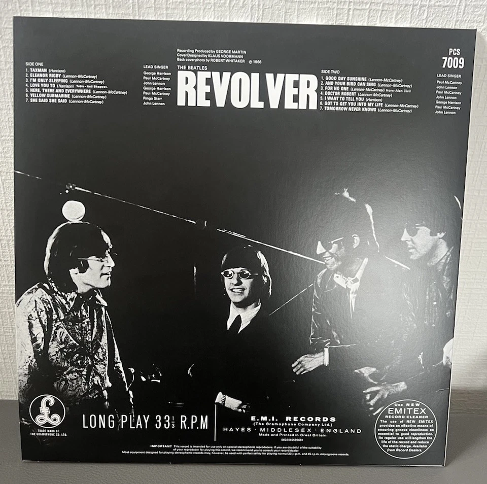 KLAUS VOORMANN signiert Autogramm Vinyl „Revolver“ Beatles - Bild 4 von 4