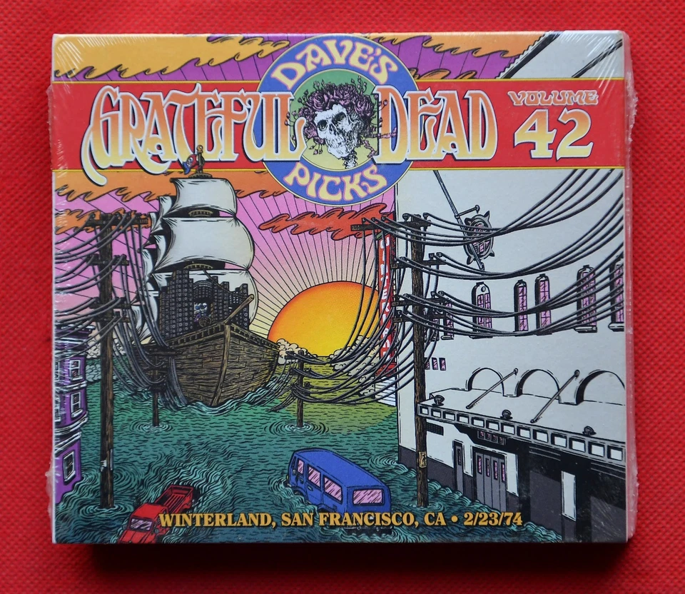 Grateful Dead – Dave's Picks Vol. 42 Winterland San Francisco CA 2/23/74 SEALED