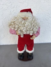Vintage Dancing Santa 1998 Christmas Decor Jingle Bell Rock - No Power Cord b052
