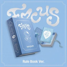 HEARTS2HEARTS FOCUS 1st Mini Album RULE BOOK Ver/Mini CD+PhotoBook+20 Card+Badge