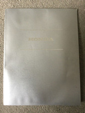 Honda Car and Motorcycle production and Technology 1990 brochure in VGC