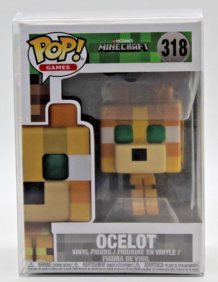 Funko Pop! Games: Minecraft Ocelot 318 Vinyl Figure