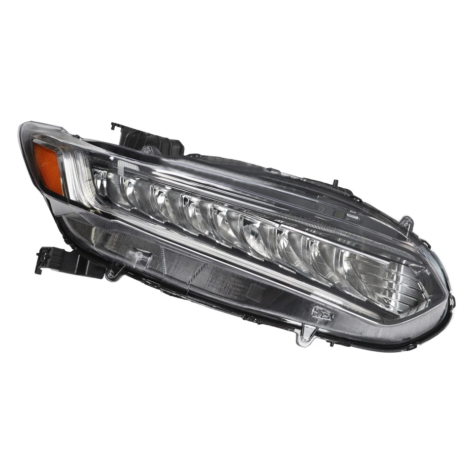 Full LED Headlight Chrome Assembly Right Passenger RH For 2018-2022 Honda Accord - Image 3 of 4