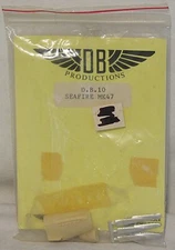 DB Productions #DB10 Seafire Mk.47 Nose and Spinner 1:72 Scale  NIB-NOS