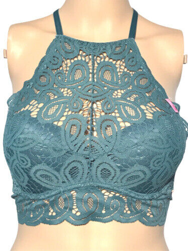 Victoria's secret Loungin' Scoop Bra - Icy Topaz, Women's Fashion, Tops,  Blouses on Carousell