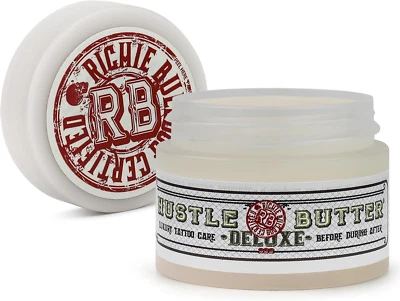 MTS-HBD-1OZ Hustle Butter Deluxe Tubthe Ones Organic Tattoo Care 30Ml (1Oz) by Richie Bulldo