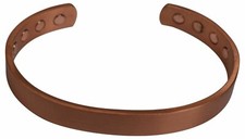 Pure Copper Magnetic Healing Plain Bracelet for Arthritis, Carpal Tunnel  Joint