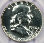 1956 Franklin Half Dollar Proof Type 2 PCGS PR66