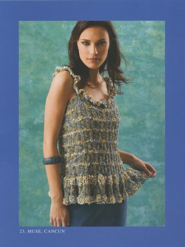 S Charles Collezione Spring Summer 2006 Knitting Pattern Book -25 Designs Dress+ - Picture 17 of 19