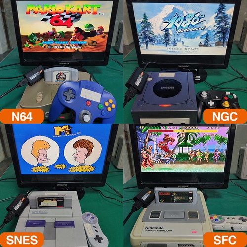 HDMI Converter 1080P Retro Gaming Machine Video Adapter for N64/SNES/SFC/NGC - Picture 8 of 8