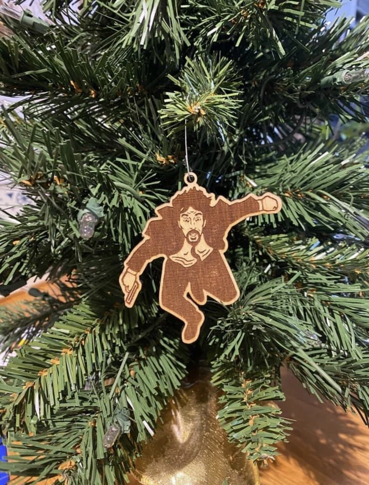 Hans Gruber Falling off Nakatomi Plaza Advent Calendar INCLUDES 2x 3” ORNAMENTS - Image 3 of 4