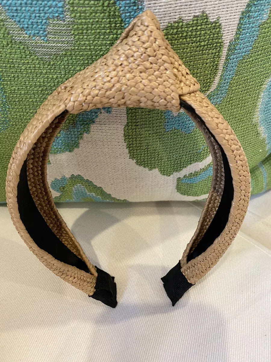Raffia headband on sale