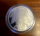 INDIAN HEAD/BUFFALO LIBERTY ROUND 1 OZ 0.999 SILVER-BU IN CAPSULE