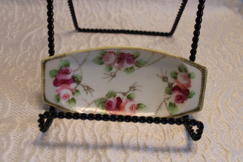 1889-1921 Antique Nippon Handpainted Trinket Dish Japanese