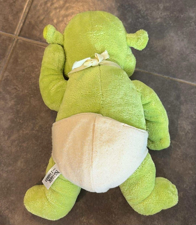 Disney Baby Shrek Orge Plush DreamWorks The Third 10” - Image 2 of 2
