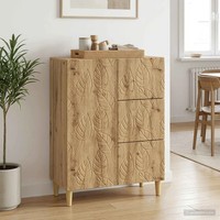Sideboard Anrichte Artisan-Eiche 66X34,5X90 Cm Holzwerkstoff