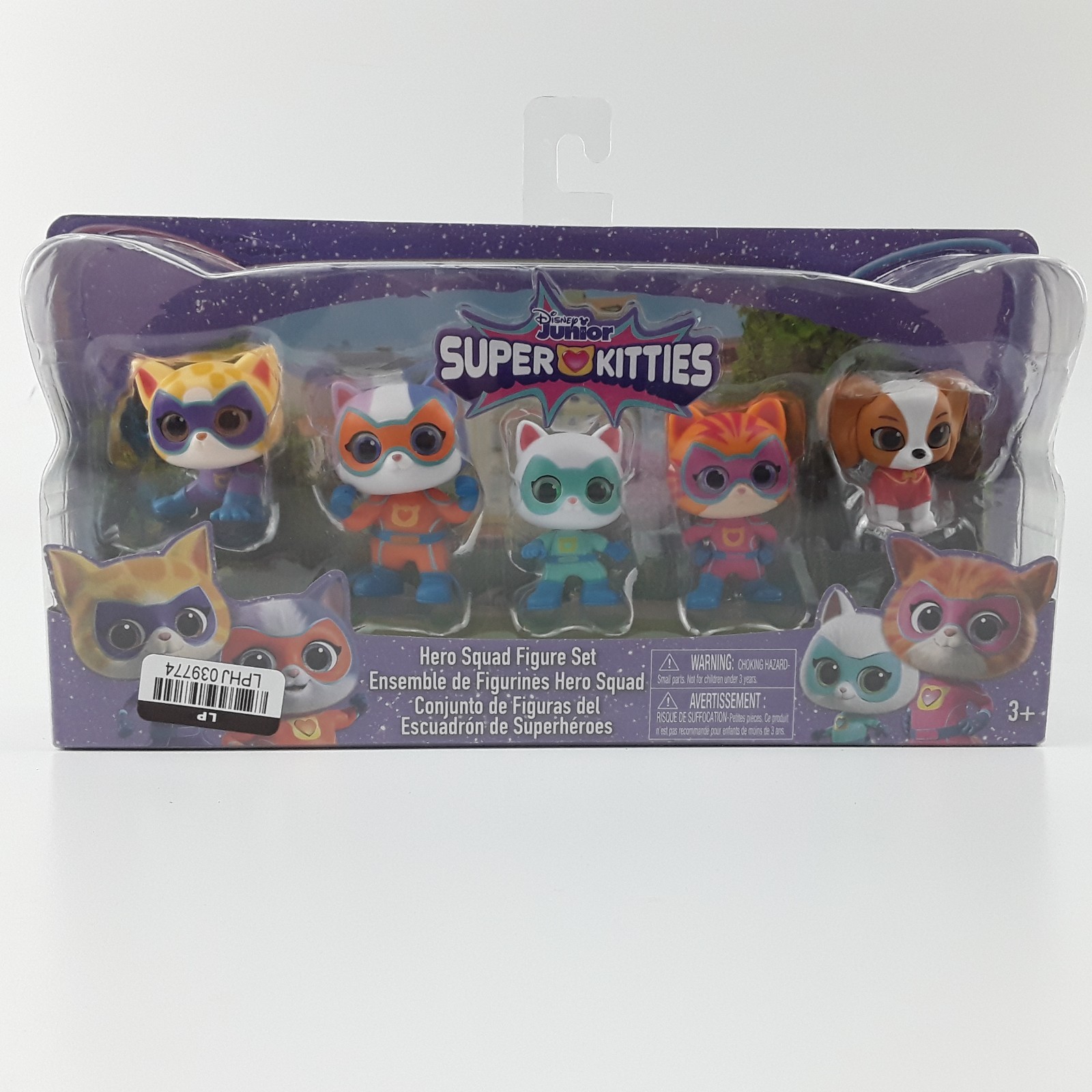 Disney Junior Super Kitties Hero Squad 5-Piece Action Figure