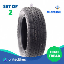 Set Of 2 Used 26560r20 Falken Wildpeak At3w A 112h - 8.532 Set Of 2 Used 26560r20 Falken Wildpeak At3w A 112h - 8.532