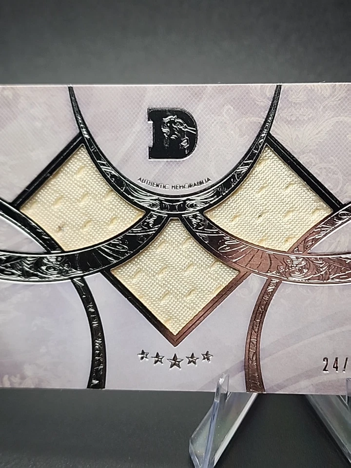 John Elway /38 2013 Topps Five Star On Card Auto Triple Patch Booklet HOF SSP - Image 4 of 4