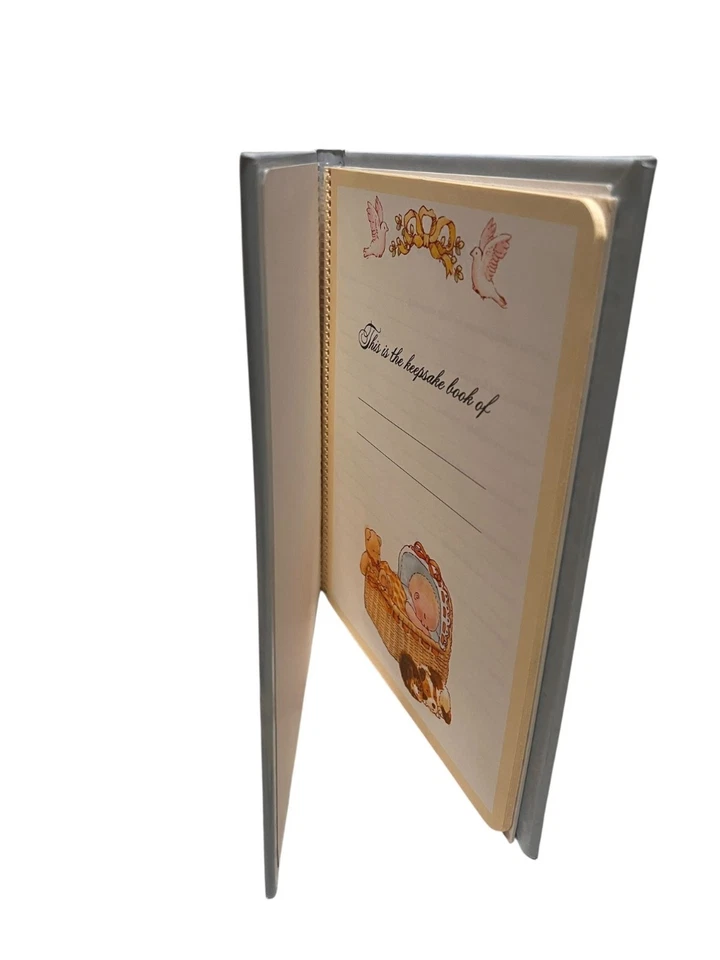 Hallmark Baby's First Three Years Vintage Keepsake Memory Book Blue Baby Boy New - Image 2 of 4