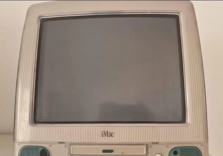 iMac G3 PowerPC Primera Serie Año 1998 Vintage Mac Apple Macintosh