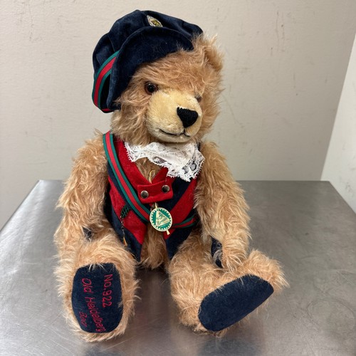 HERMANN SPIELWAREN Old Heidelberg Bear Mohair Bear Ltd 2000 Pcs GERMANY