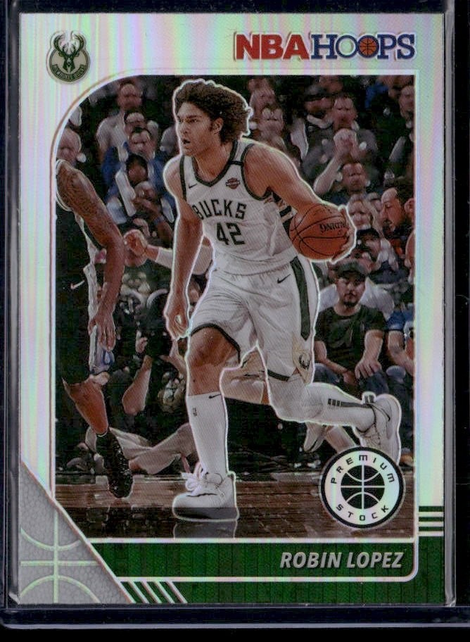 2019-20 Panini NBA Hoops Premium Stock Robin Lopez #31 Silver Prizm