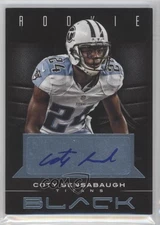 2012 Panini Black Platinum Signatures 3/49 Coty Sensabaugh Rookie Auto RC 0j6