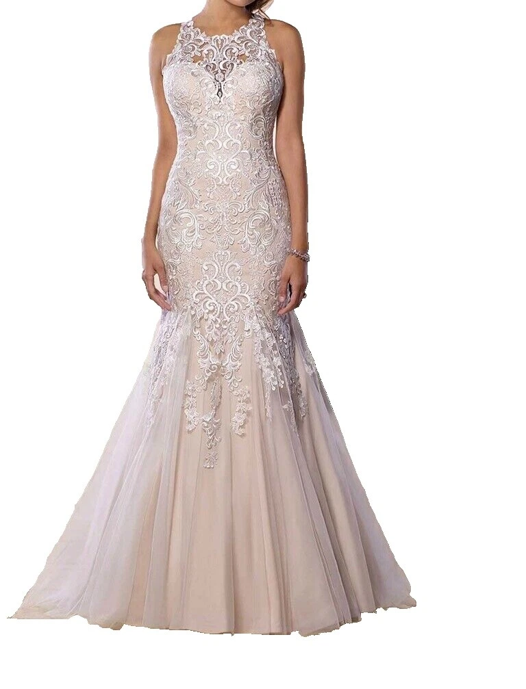 Polyester 16 Women's Size Wedding Dresses