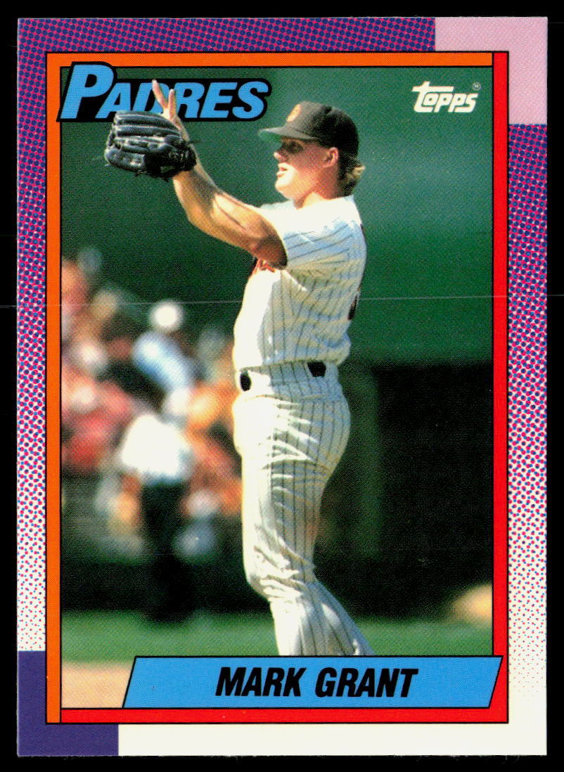 Mark Grant 1990 Topps Tiffany #537