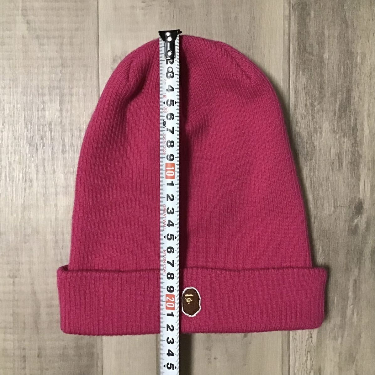 BAPE APE HEAD LOGO beanie knit cap a bathing ape NIGO ladies