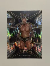 2022 Panini Select WWE Randy Orton Phenomenon Silver Flash Prizm #14 HOF