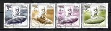 Balloons And Airships Hungary 1988 (24) Yvert No. 3146 To 3149 Canceled Used