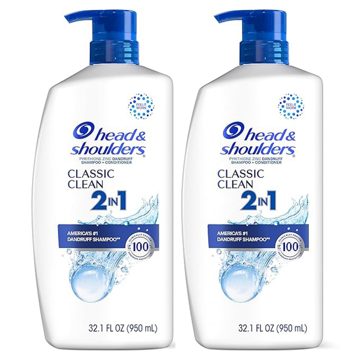 Head & Shoulders 2-in-1 Classic Clean Anti-Dandruff Shampoo