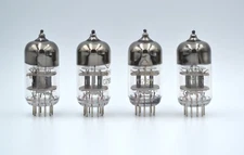 NEW 4pcs 6N3P-E MATCHED QUAD Same Date Tube Reflector 2C51 6385 396A 6CC42 ECC42