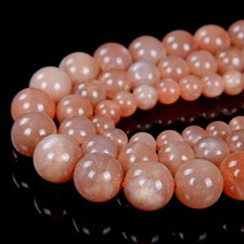 Natural Sunstone Gemstone Grade AAA Round 6MM 7MM 8MM 10MM Loose Beads D25 