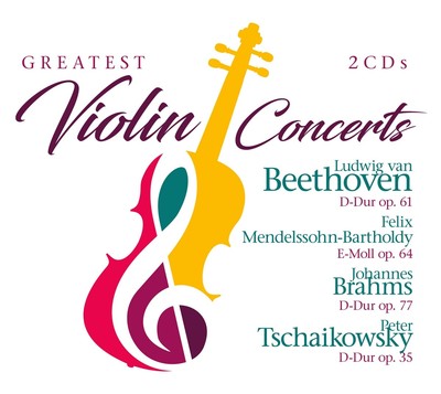 Beethoven Mendelssohn Bartoldy Brahms Tschaikowsky Greatest Violin Concerts Ebay ebay