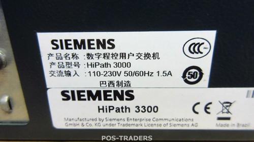 Siemens Hipath 3300 Telephone System 19" rack ISDN2e and analogue CSTA interface - Picture 3 of 3