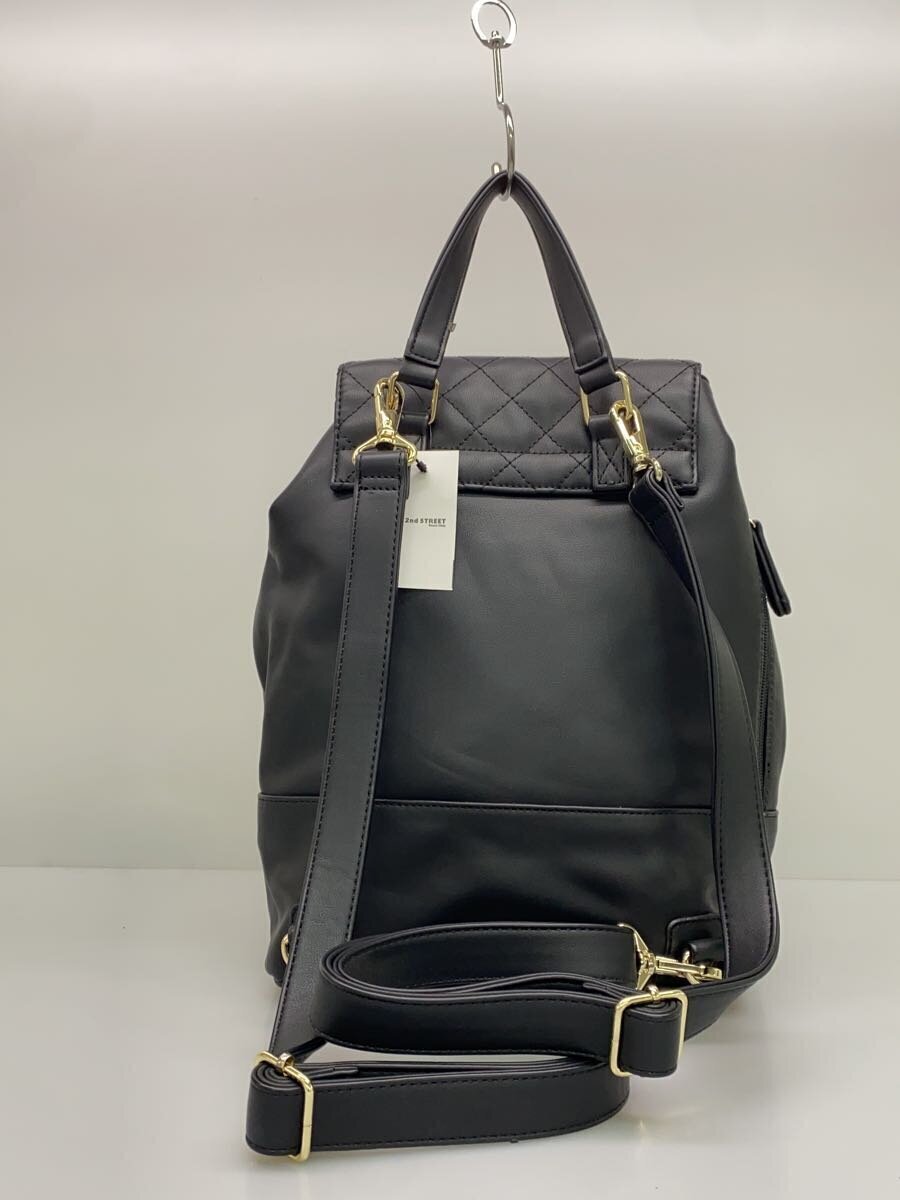 MARY QUANT PCバック MARY QUANT Shoulder Bag Book Black Pockets 13x21x10cm luxury