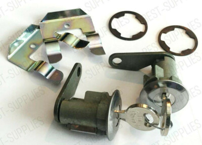 Door Lock Key Cylinder Tumbler Pair Set 2 Keys FOR Ford F Series & Others 