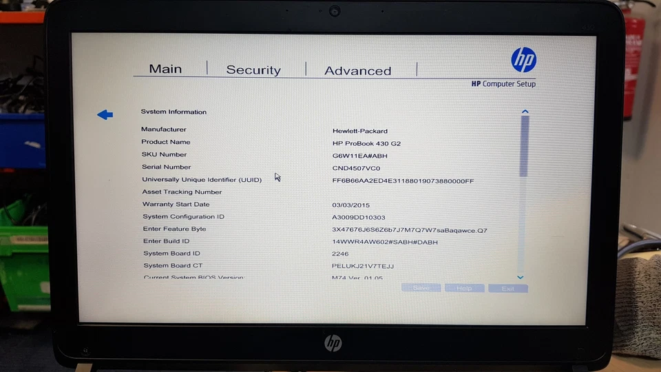 READ DESCRIPTION! HP probook 430 g2 13.3" Laptop Intel Core i5-4210U 12GB 128GB - Image 2 of 4