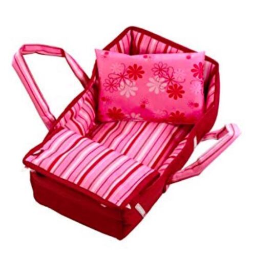 Letto da trasporto rosa per bambino piccolo fino a 16" accessorio bambola FACILE SPEDIZIONE AGGIUNGE! LovvU - Foto 5 di 22