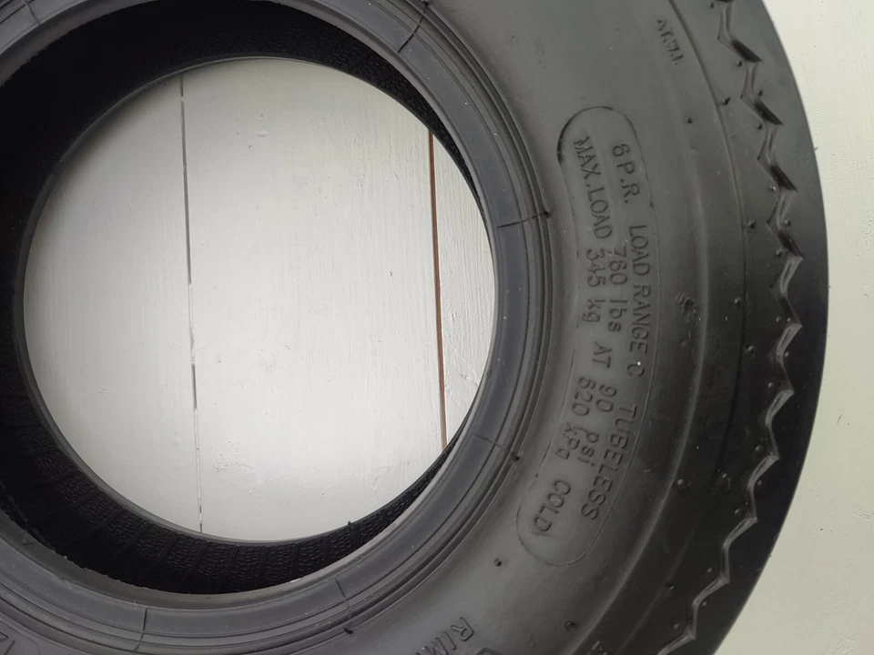 NEW 4.80/4.00 - 8 6PLY JOURNEY WANDA TRAILER TYRE, 120/90-8 TYRE P811 TL - Image 4 of 4