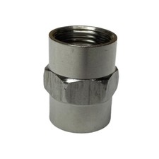 1/2" BSP Hex Pipe Fitting Coupling Female Threaded 304 Stainless Steel Adapter