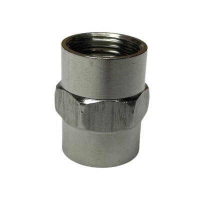 1/2'' BSP Hex Pipe Fitting Coupling Female Threaded 304 Stainless Steel Adapter