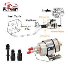 AN6 Fuel Pressure Regulator/Filter Kit W/6AN fitting-EFI/LS Swap For C5 Corvette