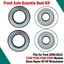 Front Axle Vaccum Knuckle Seal & Hub O-Ring & Dust Jamaica