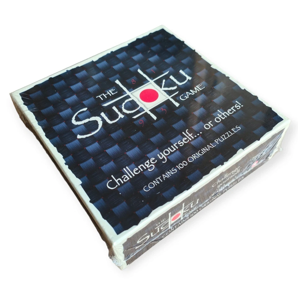 The Sudoku Game - Contains 100 Original Puzzles - Winning Moves - New & Sealed - Image 3 of 3