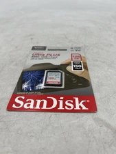 SanDisk - Ultra PLUS 128GB SDXC UHS-I Memory Card New And Sealed